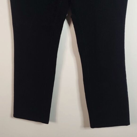 Talbot's Size 14W Black Corduroy Simply Flattering 5 Pocket Pant - Picture 4 of 9
